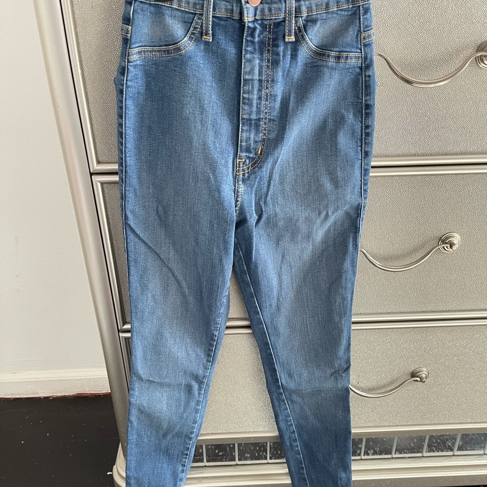 Dare devil high rise skinny jeans